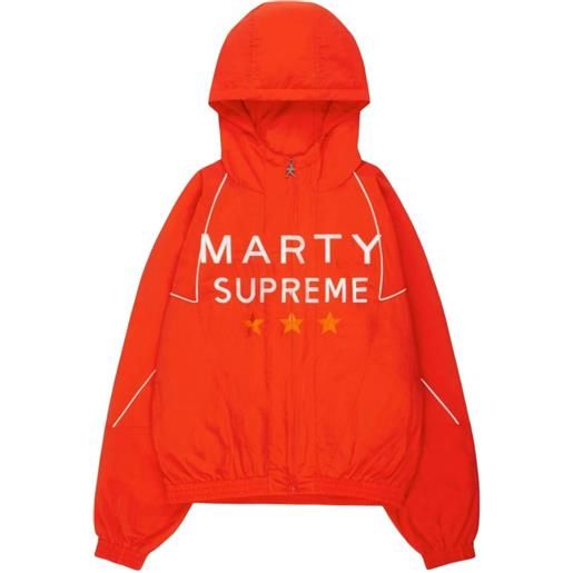Nahmias x marty supreme star-print sport jacket - arancione