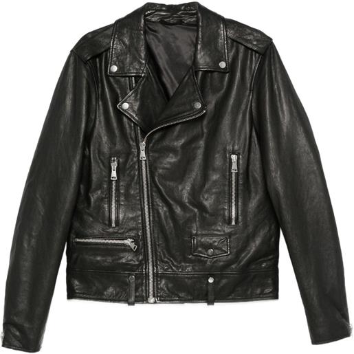 ERALDO giacca biker con zip - nero