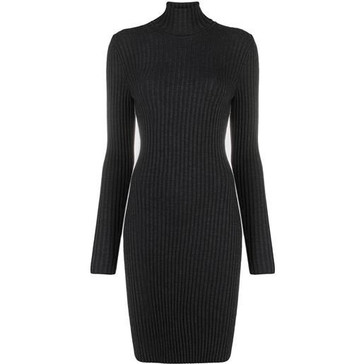 Wolford abito a collo alto - grigio