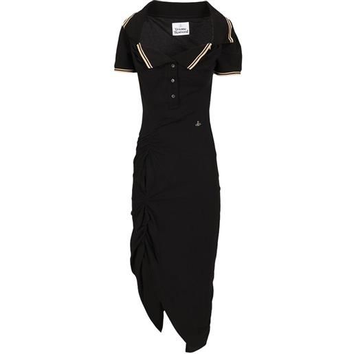 Vivienne Westwood abito midi long monday pulling - nero