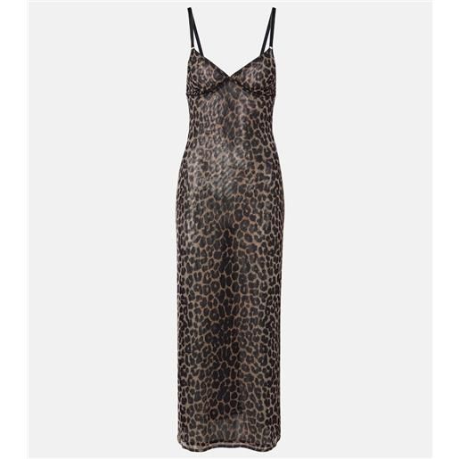 Saint Laurent abito sottoveste in tulle