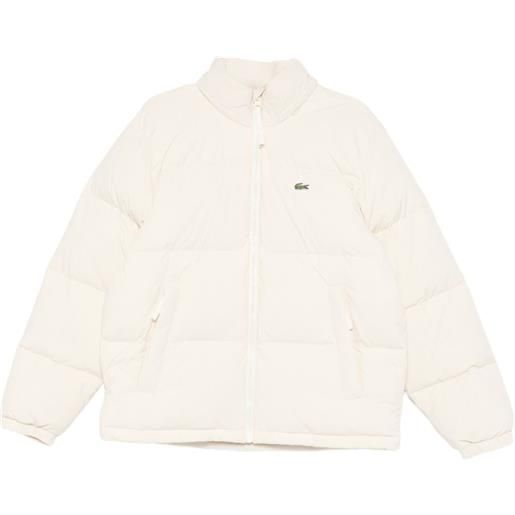 Lacoste piumino con zip - toni neutri