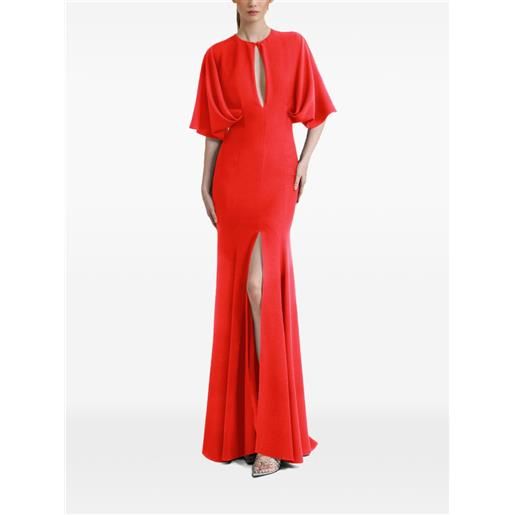 Gemy Maalouf abito con dettaglio cut-out - rosso