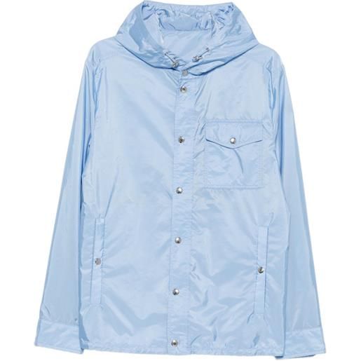 Moncler duvainne hooded jacket - blu