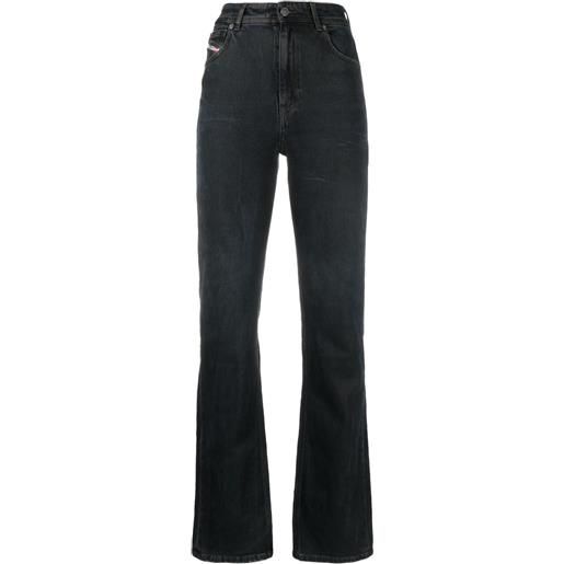 Diesel jeans con applicazione - nero