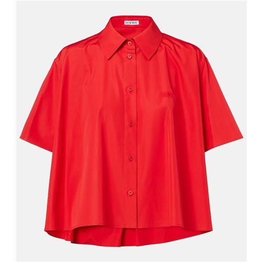Loewe camicia in popeline di cotone