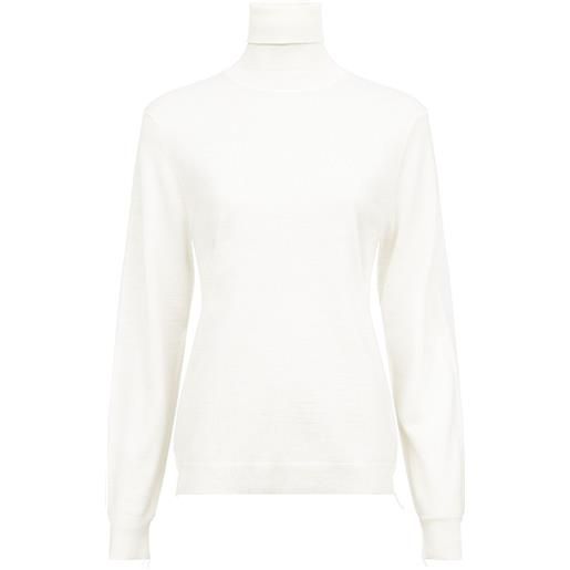 Maison Margiela maglione a collo alto - bianco