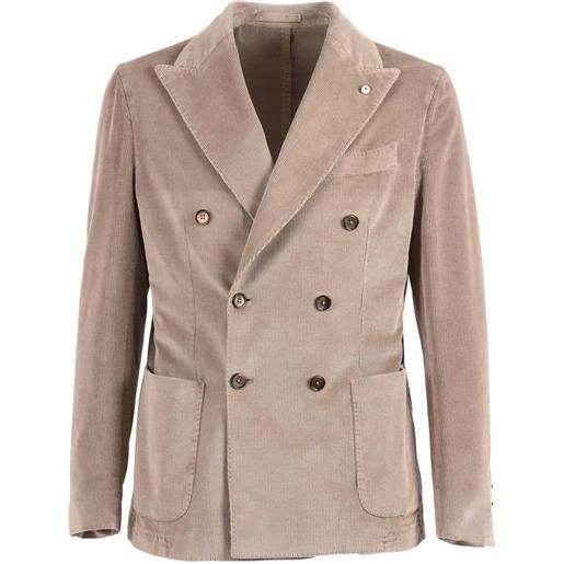 L.B.M. 1911 blazer a coste - toni neutri