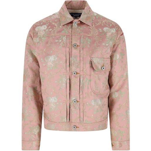 Junya Watanabe MAN giacca denim regular - rosa
