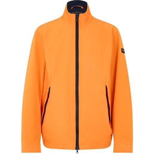 Paul & Shark zip-up high-neck jacket - arancione