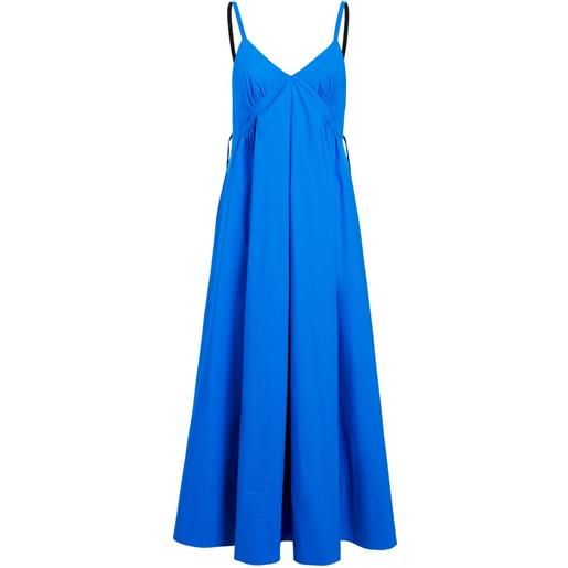 Proenza Schouler White Label abito barker - blu