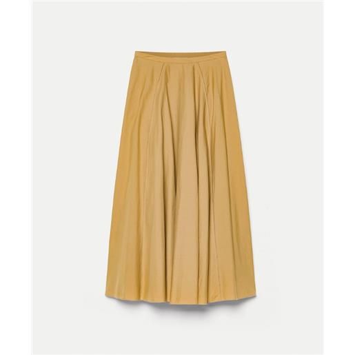 FORTE_FORTE poplin skirt, ambra