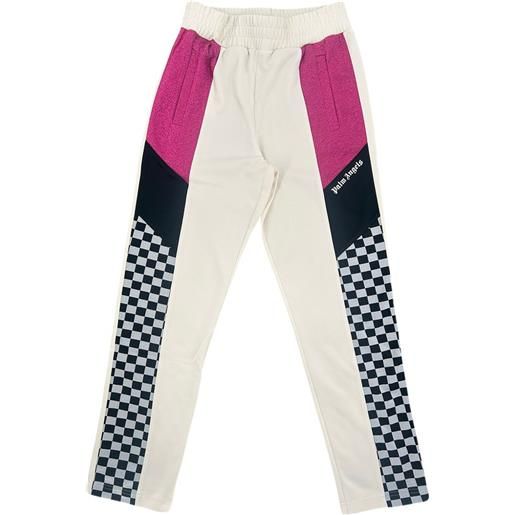 Palm Angels pantaloni sportivi con design color-block - toni neutri