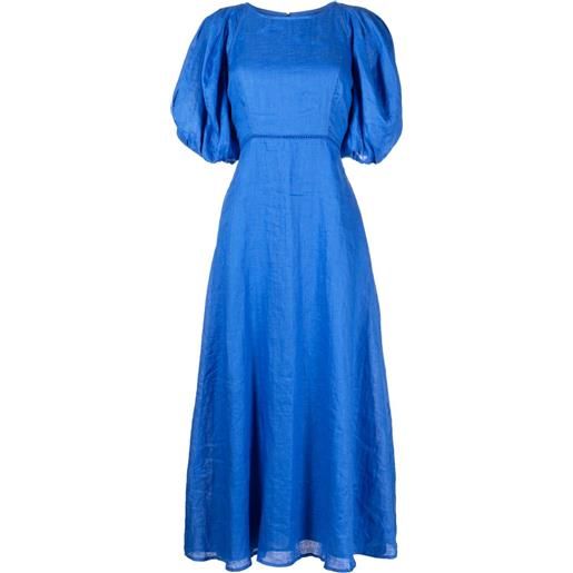 Faithfull abito lungo valerina - blu