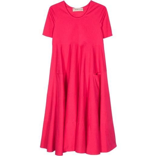 Blanca Vita abito arabide midi - rosa