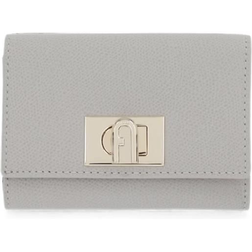 Furla portafoglio 1927 mini - grigio