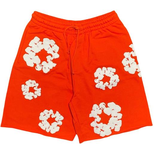 Denim Tears shorts sportivi - arancione
