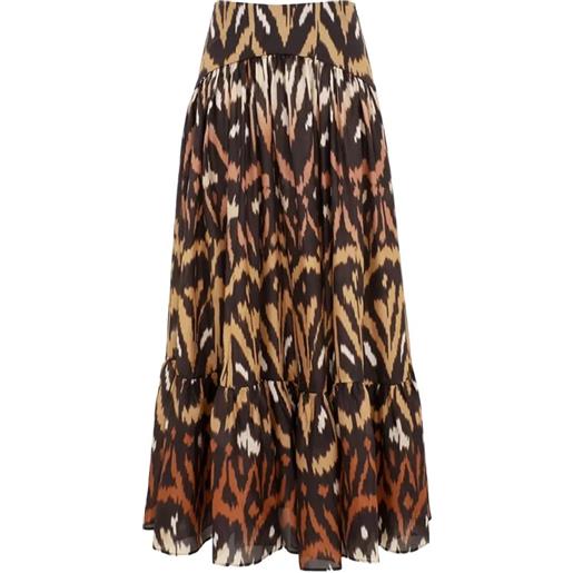 Zimmermann aster midi skirt