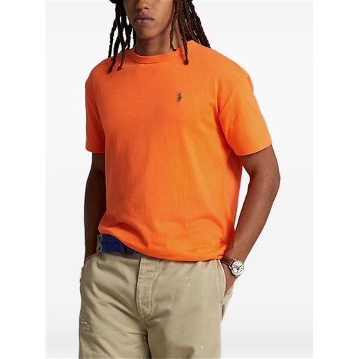 Polo Ralph Lauren t-shirt con logo - arancione