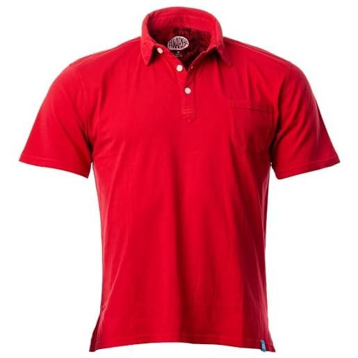 Panareha polo uomo jersey daiquiri rosso (l)