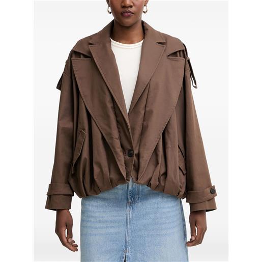 Haveone giacca con dettaglio cut-out - marrone