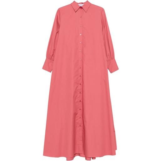 Abadia chemisier con design a strati - rosa