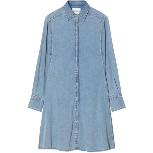 Closed abito corto denim - blu