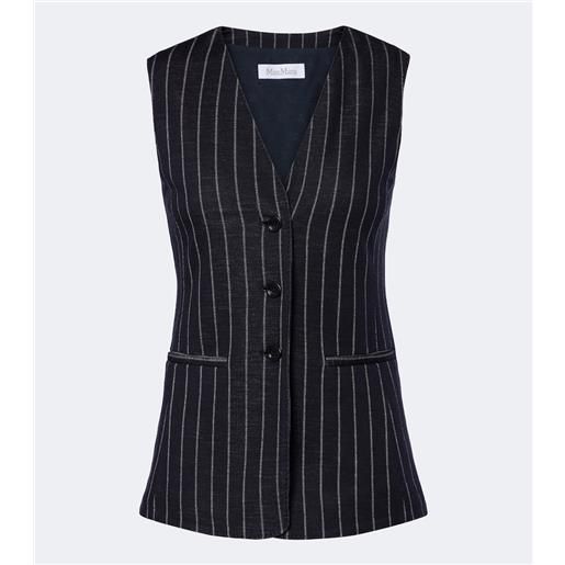 Max Mara gilet a righe