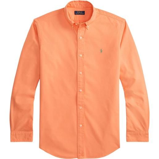 Polo Ralph Lauren camicia a maniche lunghe - arancione