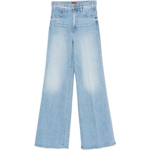MOTHER jeans con passanti per cintura - blu