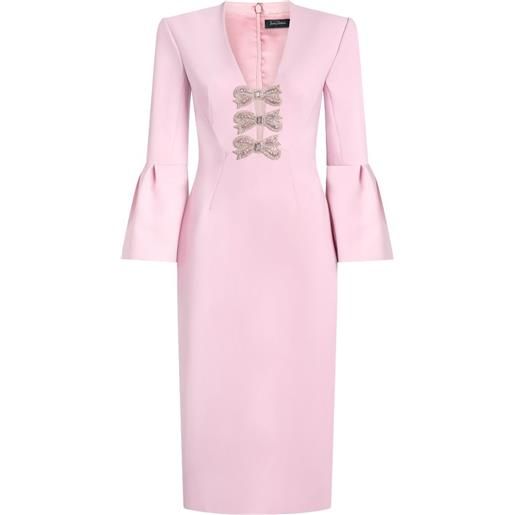 Jenny Packham abito debut con decorazione - rosa