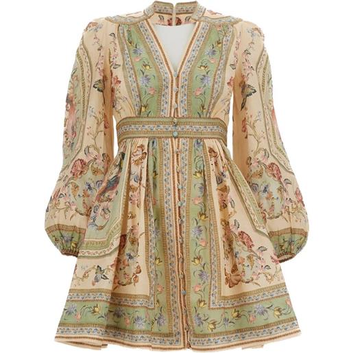 Zimmermann roselight plounge mini dress