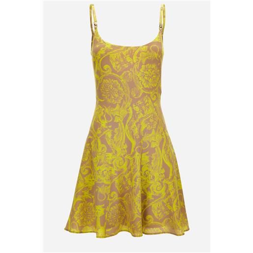 Versace dress in crepe de chine