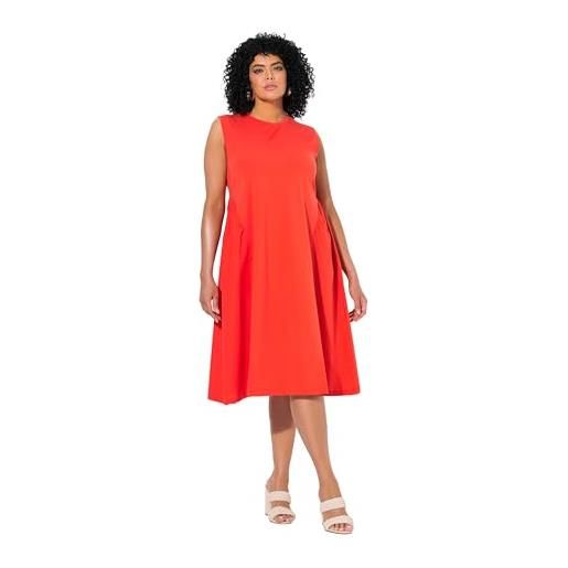 Ulla Popken donna abito midi paprica 54+