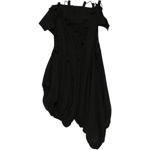 Yohji Yamamoto abito asimmetrico - nero
