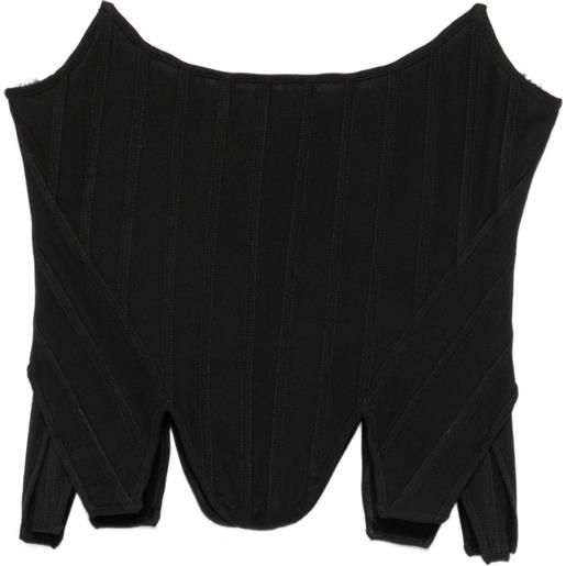 Giuseppe Di Morabito corsetto senza spalline - nero