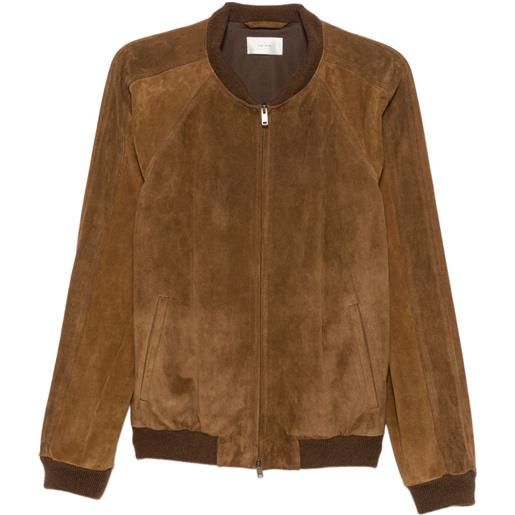 The Row bomber ramiro in pelle scamosciata - marrone