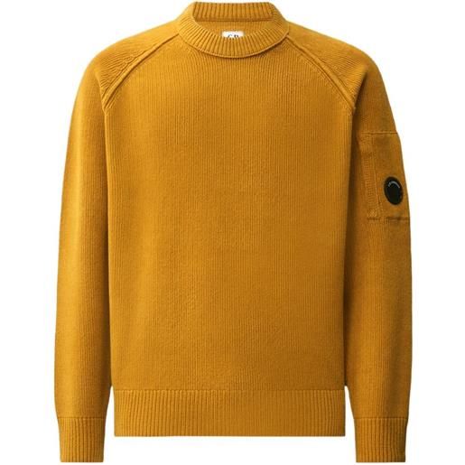 C.P. Company maglione con maniche raglan - giallo