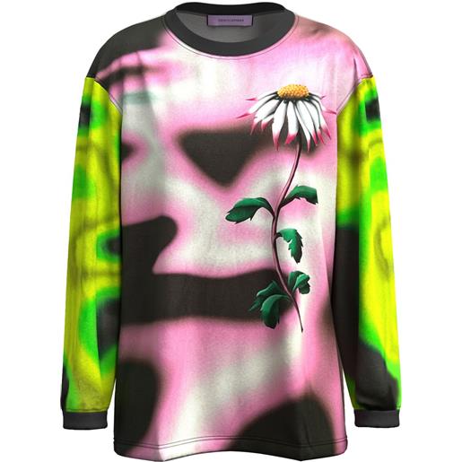 Maccapani maglia the moto con maniche lunghe - rosa