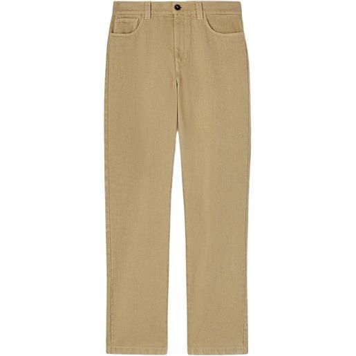 RETORI jeans con cinque tasche - marrone