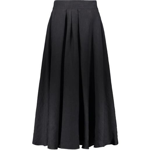 Fabiana Filippi gonna midi con fiocco - nero