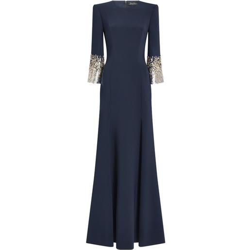 Jenny Packham abito anita - blu
