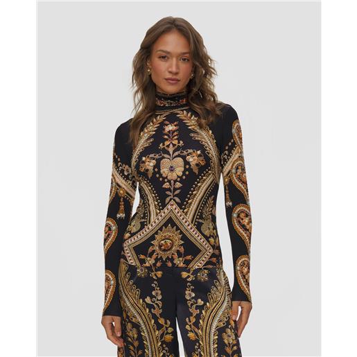 Camilla dolcevita in modal da donna Camilla jersey turtleneck
