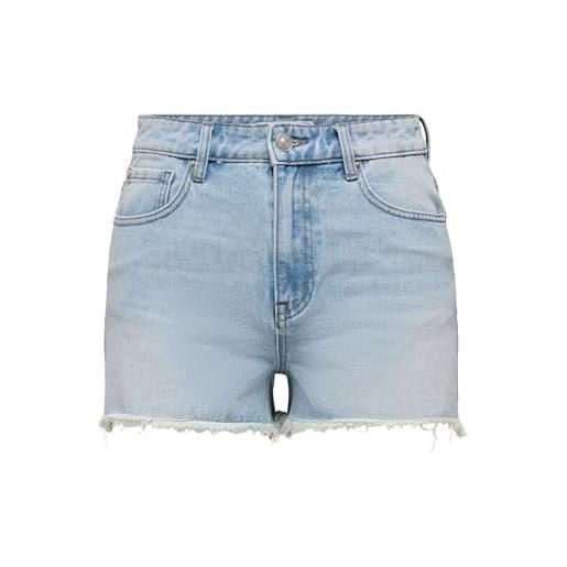 Only onlzuma pantaloncini dnm da donna con tasca a cuore gua, azzurro (denim azzurro), m