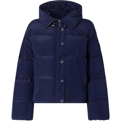 PINKO piumino con cappuccio - blu