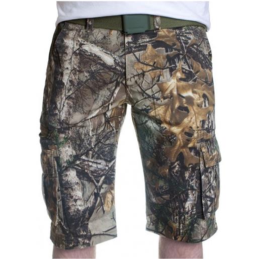Loshan kerry pantaloncini motivo real tree, scuro, 