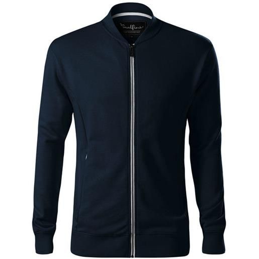 Malfini bomber felpa da uomo 320g/m2, blu scuro, 
