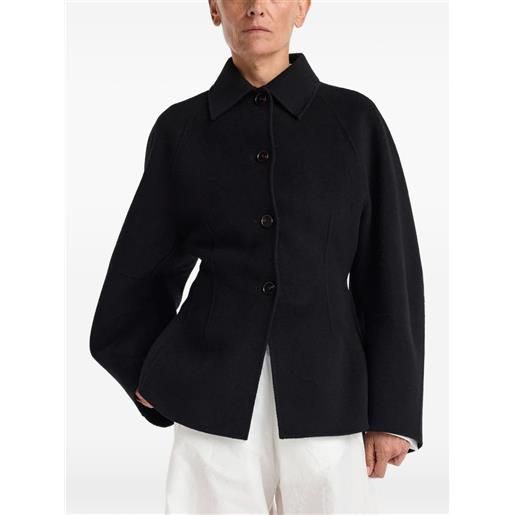Róhe cappotto con bottoni - nero