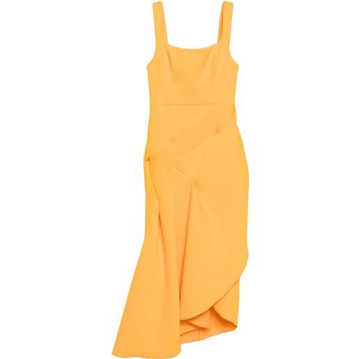 Acler abito midi hewto - arancione