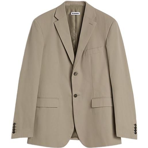 Jil Sander blazer monopetto - toni neutri